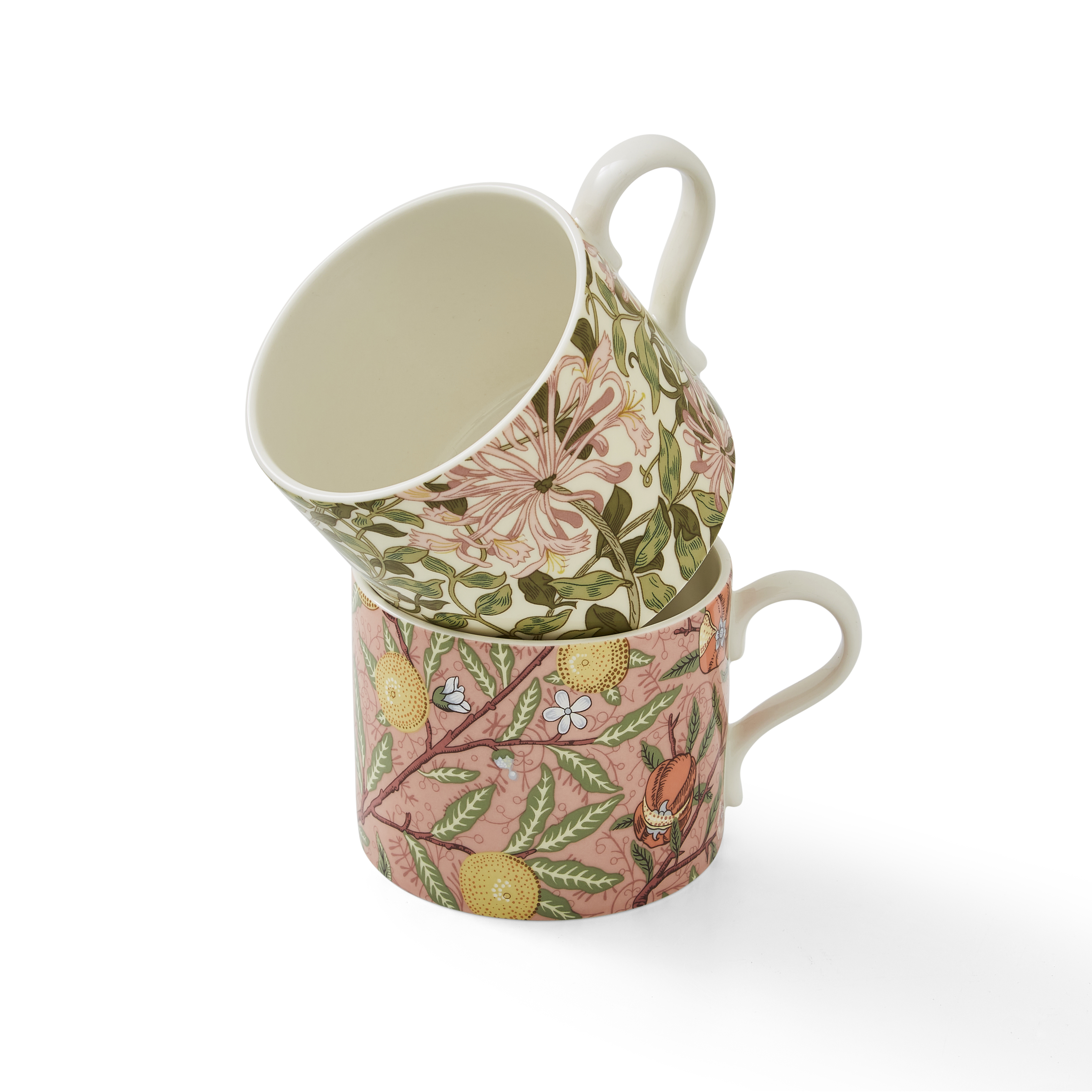 Morris & Co. Fruit & Honeysuckle Mugs image number null